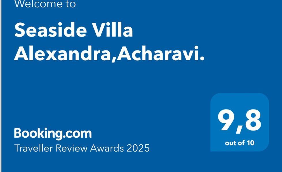 Seaside Villa Alexandra,Acharavi. Acharavi  Exteriér fotografie